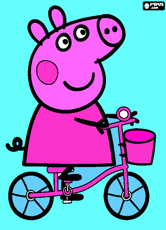 gratis malvorlagen peppa
