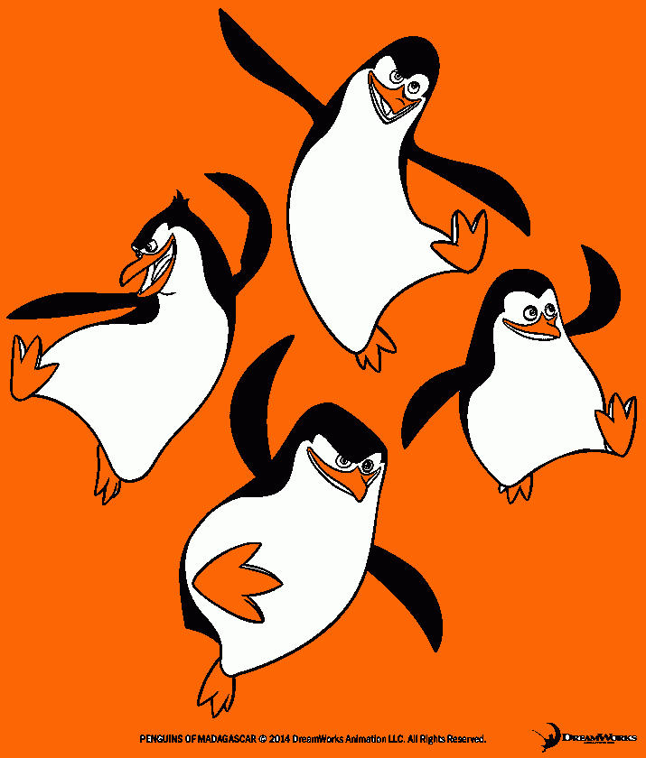 gratis malvorlagen pinguine1