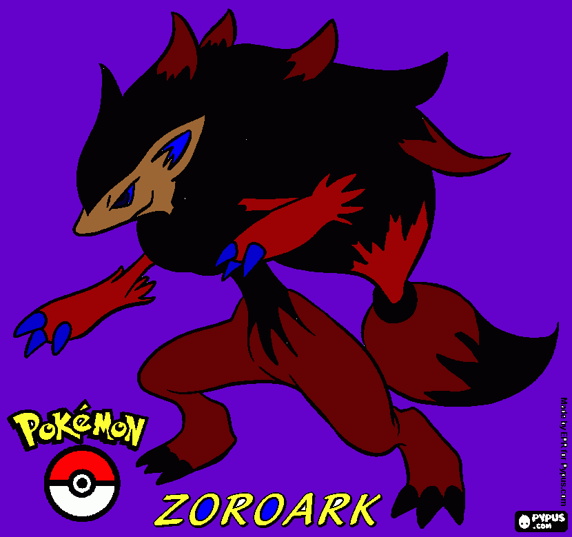 gratis malvorlagen Pokefigur