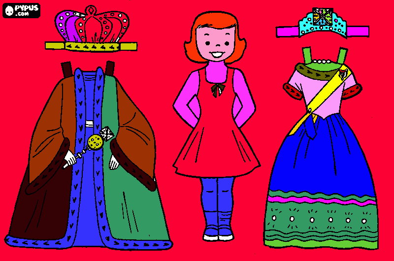gratis malvorlagen prinzessinnenkleid