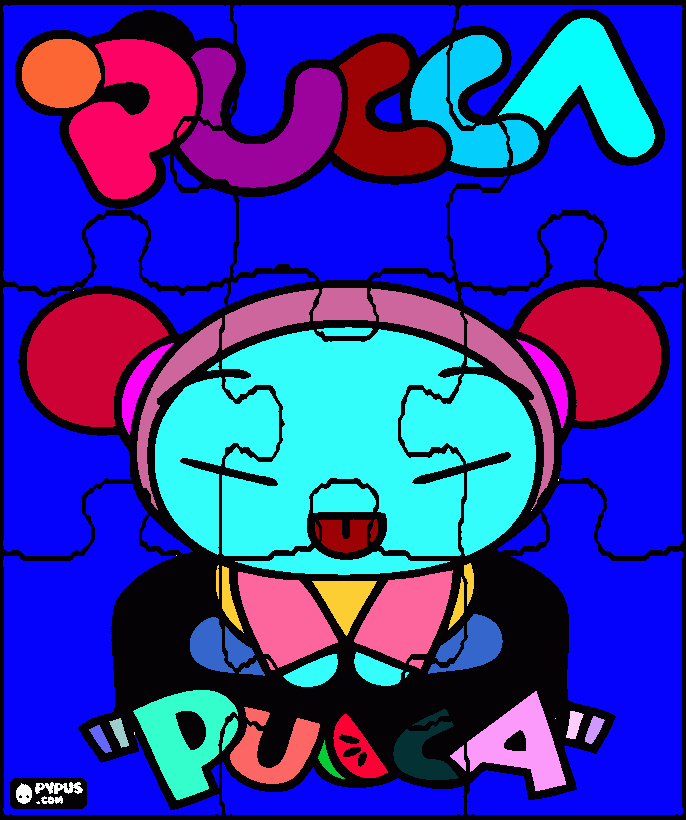 gratis malvorlagen PUCCA