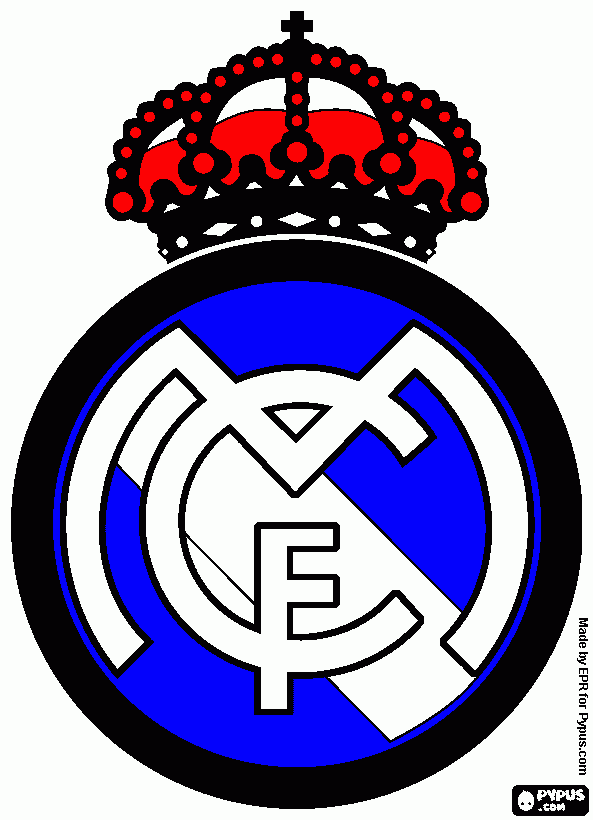 gratis malvorlagen real madrid