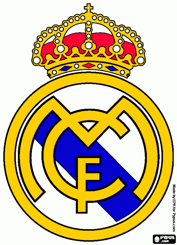 gratis malvorlagen RealMadrid