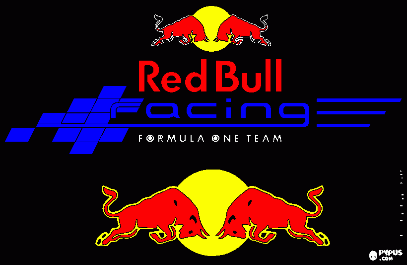 gratis malvorlagen red bulll