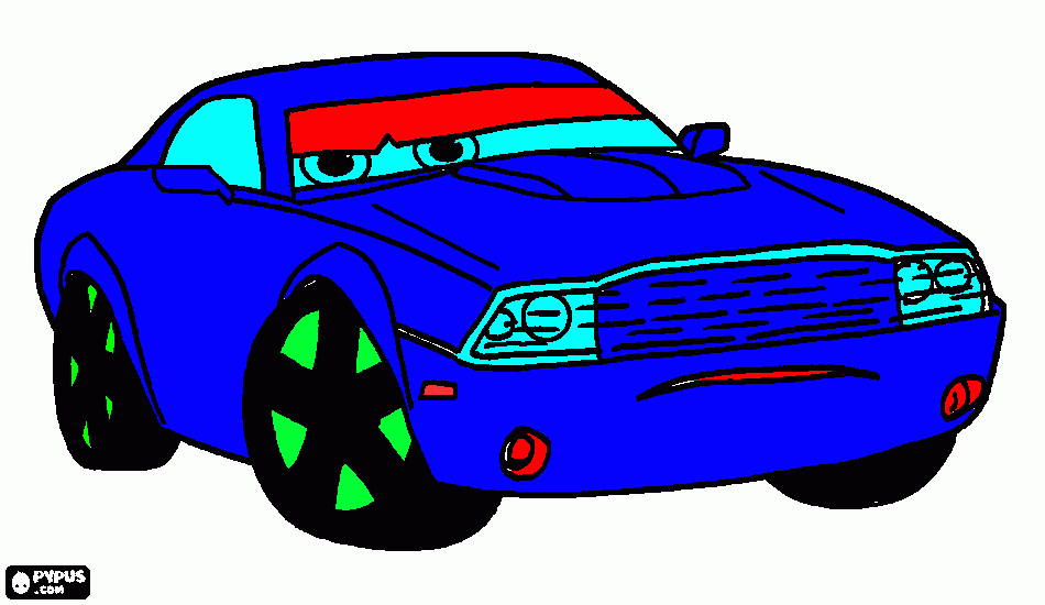 gratis malvorlagen REd Torque Redline
