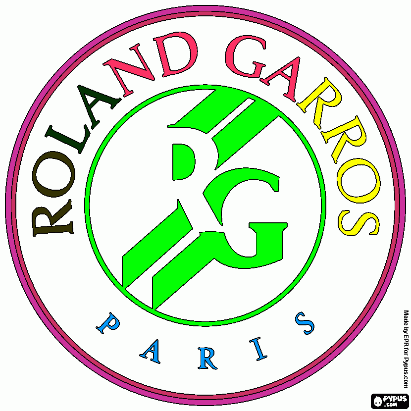 gratis malvorlagen Roland Garros