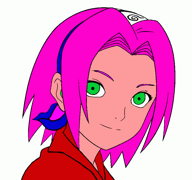 gratis malvorlagen sakura haruno