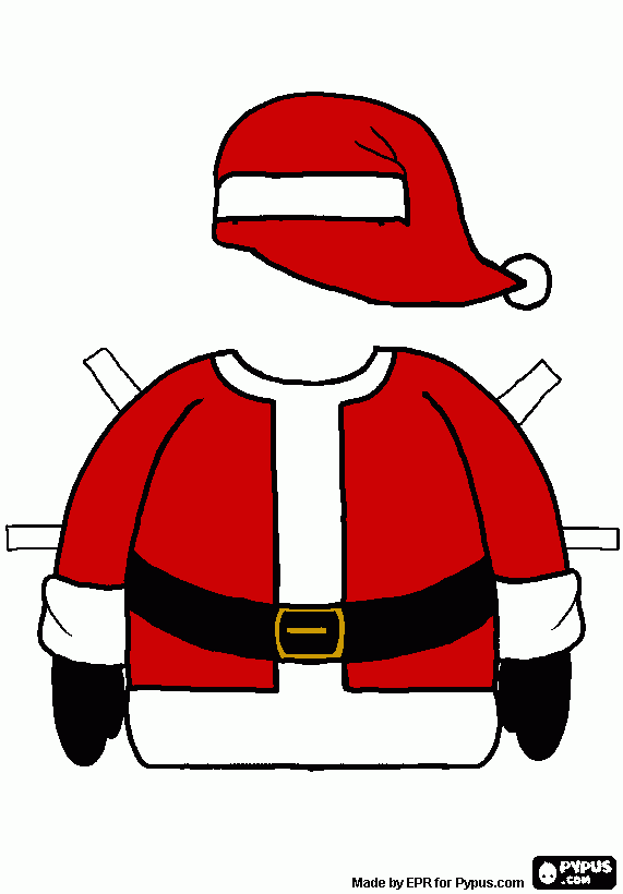 gratis malvorlagen samichlaus kostüm