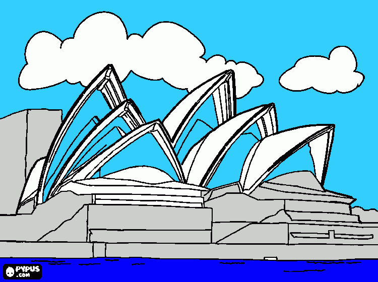 gratis malvorlagen Sidney