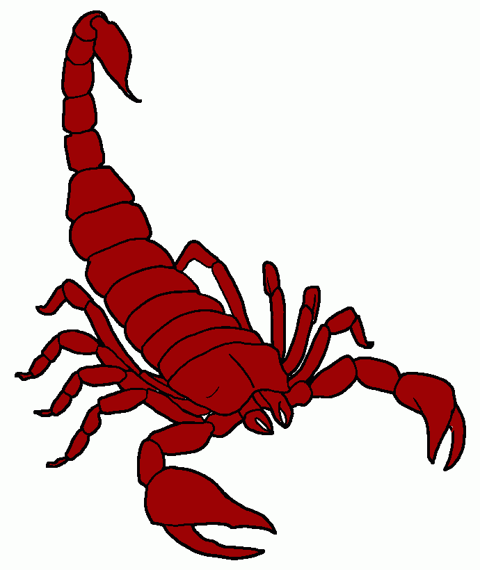 gratis malvorlagen Skorpion für Schultüte
