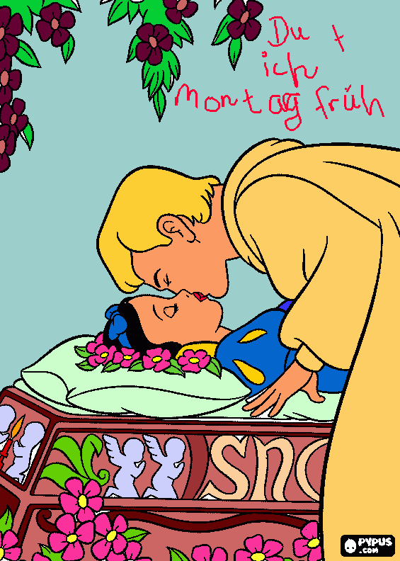 gratis malvorlagen snowwhite