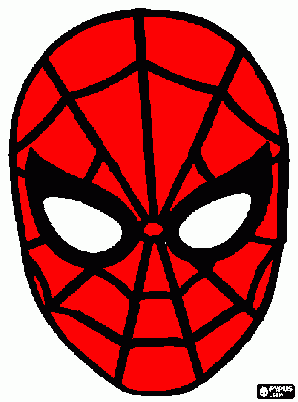 gratis malvorlagen spidermann