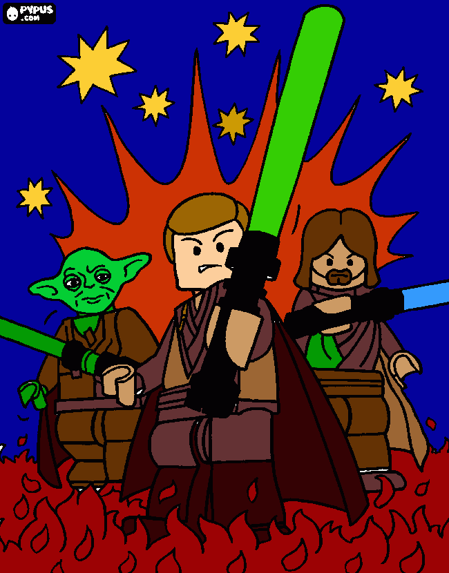 gratis malvorlagen Star Wars Zeichnung