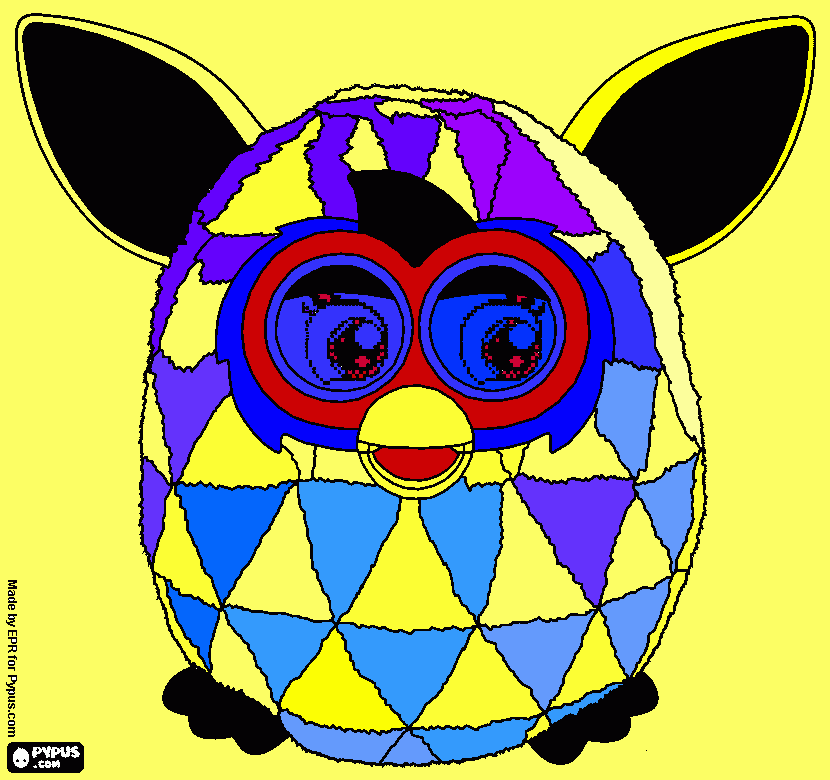 gratis malvorlagen StellaFurby