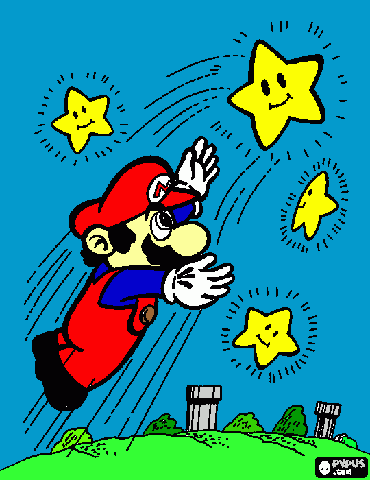 gratis malvorlagen super mario
