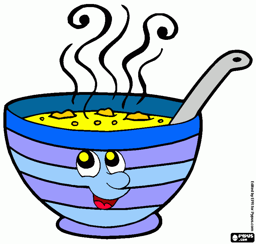gratis malvorlagen suppe