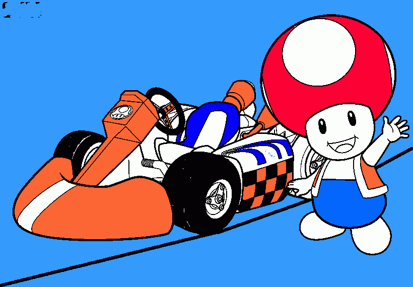 gratis malvorlagen Toad