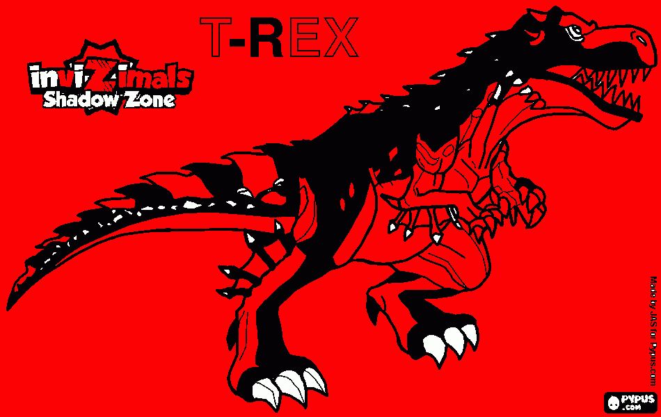 gratis malvorlagen TREX