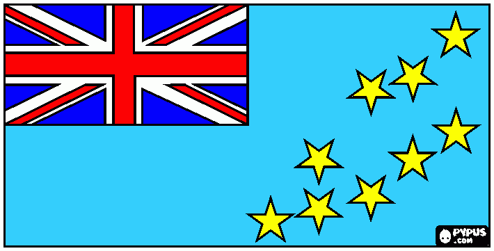 gratis malvorlagen Tuvalu