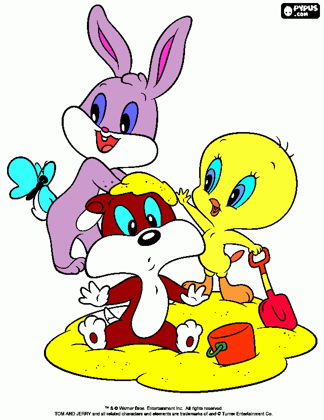 gratis malvorlagen Tweety