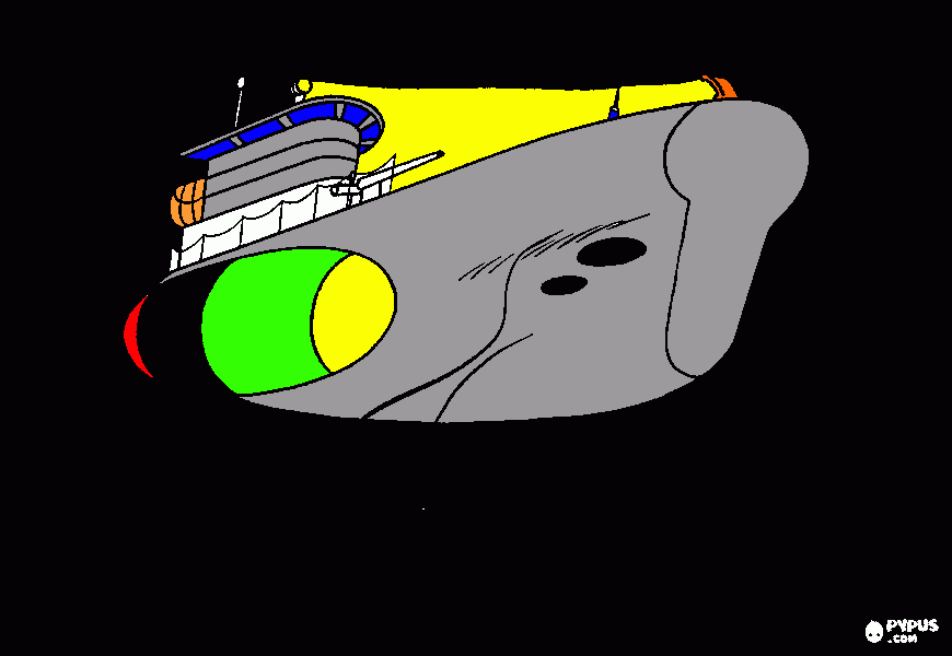 gratis malvorlagen U-Boot