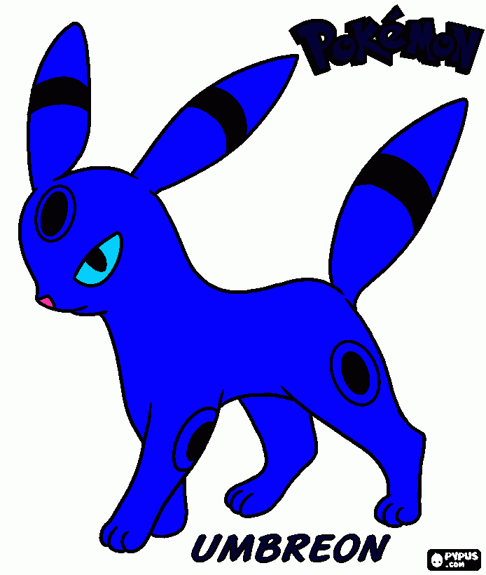gratis malvorlagen umbreon pokemon
