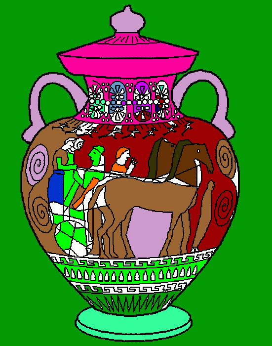 gratis malvorlagen vase