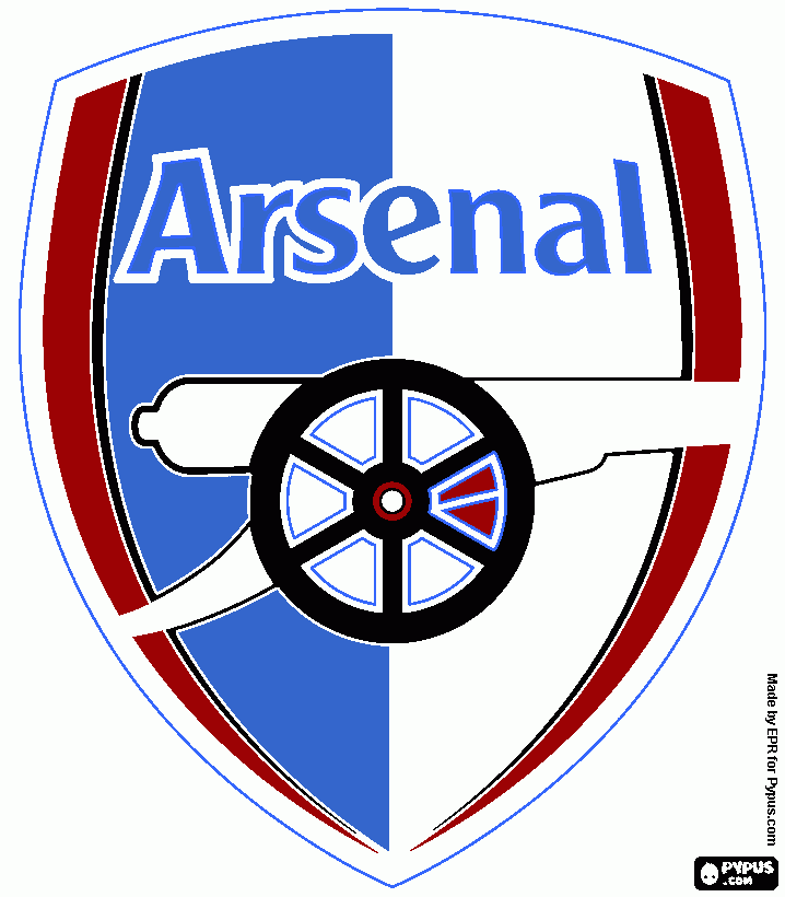 gratis malvorlagen Wappen Arsenal Graz F.C.