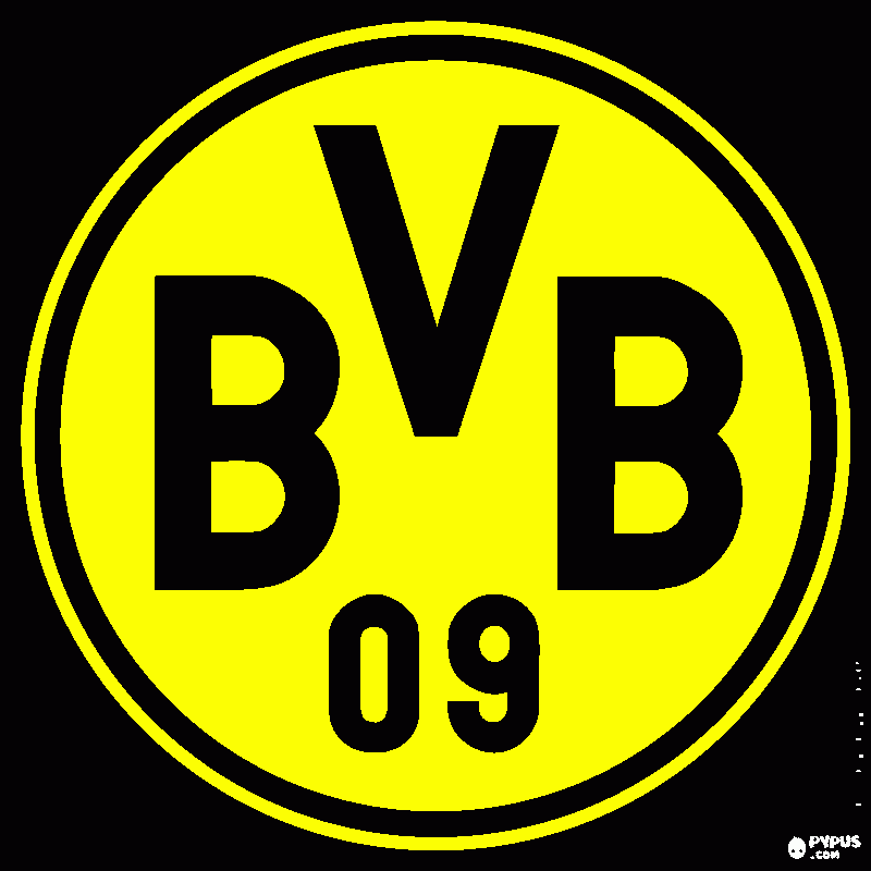 gratis malvorlagen wappen bvb