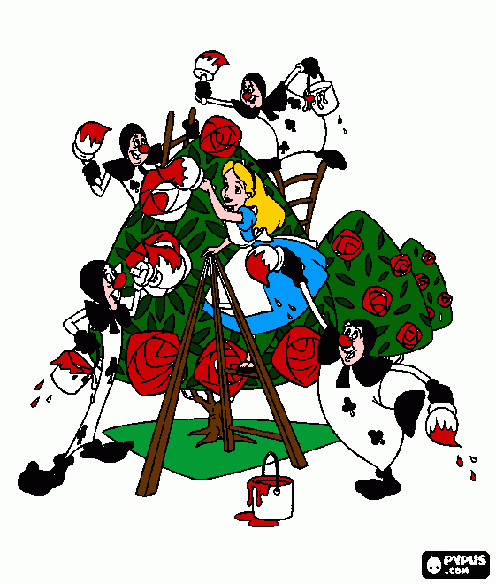 gratis malvorlagen wir malen die rosen rot