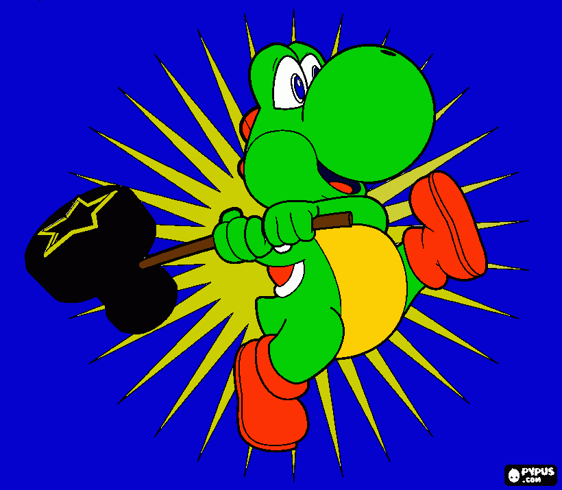 gratis malvorlagen yoshi