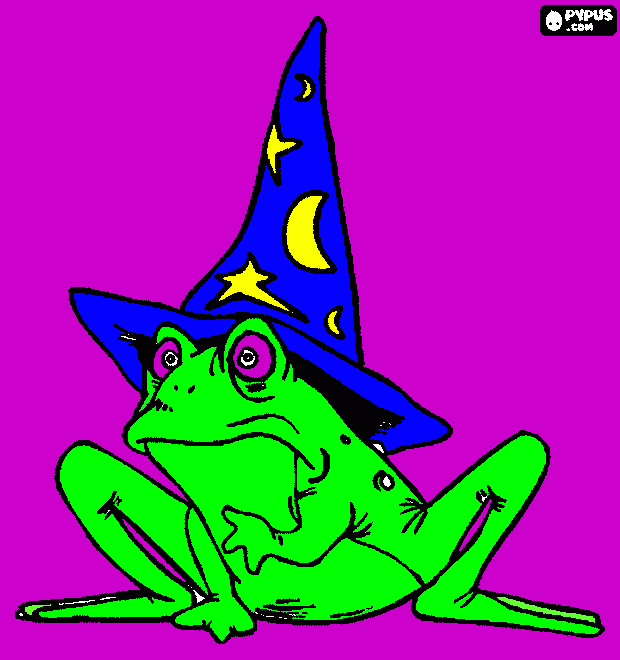 gratis malvorlagen zauberfrosch
