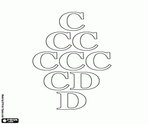 malvorlagen Von 100 bis 500, in römischen Ziffern ausmalbilder