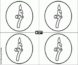 malvorlagen Meine 7 werden wir feiern Geburtstag ausmalbilder