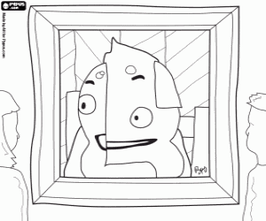 malvorlagen Eine abstrakte Malerei von Pypus ausmalbilder