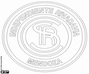 malvorlagen Abzeichen von Independiente Rivadavia ausmalbilder