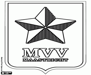 malvorlagen Abzeichen des MVV Maastricht ausmalbilder