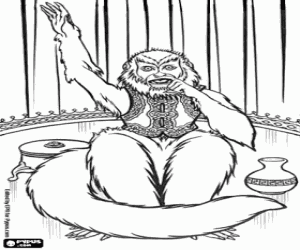 malvorlagen Der Affe aus Indiana Jones film ausmalbilder