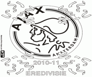 malvorlagen Ajax, Meister der Liga 2010-2011 ausmalbilder