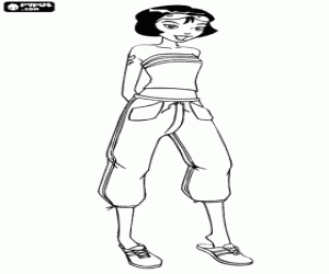 malvorlagen Alex ist der sportliche Spionin ausmalbilder