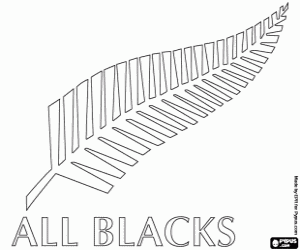 malvorlagen All Blaks logo ausmalbilder
