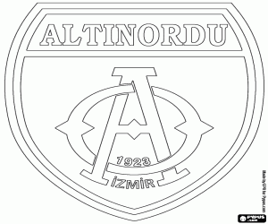 malvorlagen Altınordu FK-Abzeichen ausmalbilder