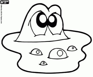 malvorlagen Amphibische Tier im Wasser ausmalbilder