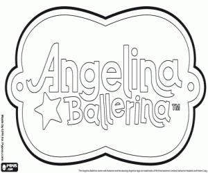 malvorlagen Angelina Ballerina logo ausmalbilder