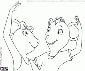 malvorlagen Angelina und Marco ausmalbilder