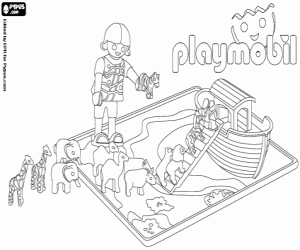malvorlagen Die Arche Noah von Playmobil ausmalbilder