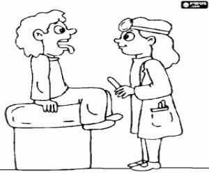 malvorlagen Der Arzt und der patient ausmalbilder