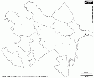 malvorlagen Aserbaidschan-Karte ausmalbilder