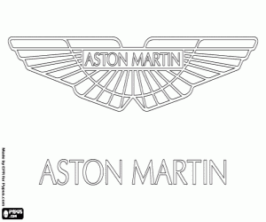 malvorlagen Aston Martin logo ausmalbilder