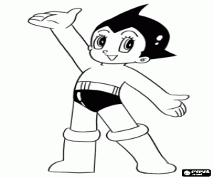 malvorlagen AstroBoy, super robot ausmalbilder